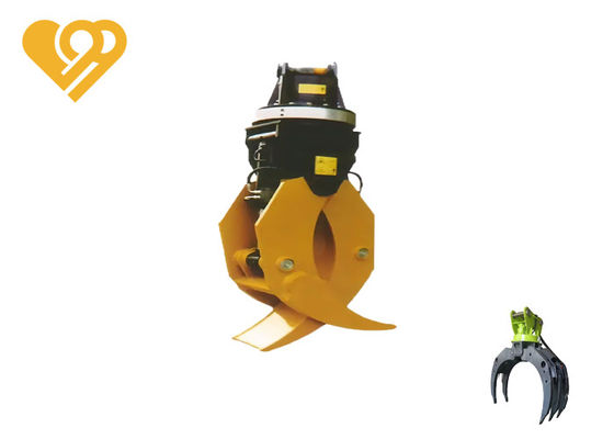Heavy Equipment Hydraulic Attachment Q345B Alloy Steel Grapple Buckets for Excavators