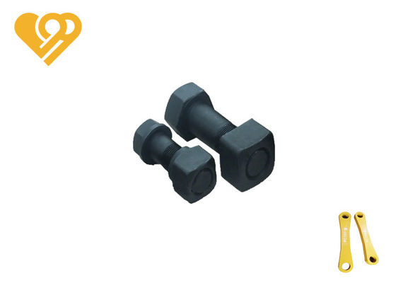 Track Bolts And Nuts for Excavator Track Shoe Metric Bolt and Nut M16 M18 M20