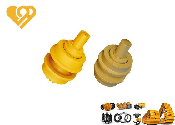 50Mn Steel Track Carrier Roller with 40MnB Material and Smooth Finish for Heavy Duty Excavator Undercarriage