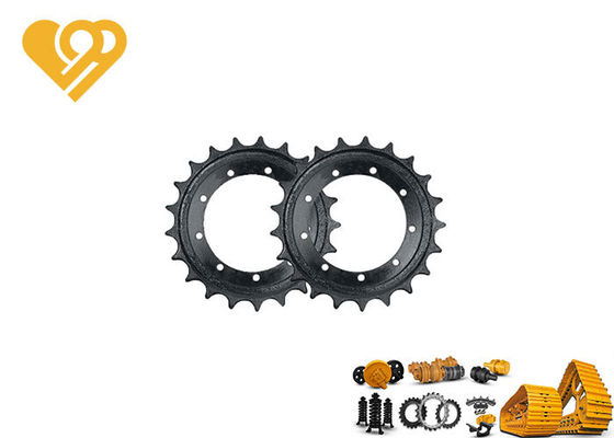 HITACHI EX30 Track Drive Sprocket with G33MnCrMo5 Material and HRC 48-56 Hardness for Long-Lasting Performance