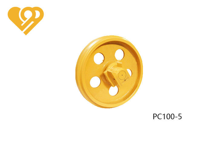 Forging / Casting Excavator Track Idler For PC120-5 KOMATSU Heavy Machine