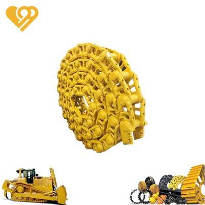 کیفیت زنجیره ی مسیر سنگین Assy 175-32-00403 برای قطعات زیرروی بولدوزر Komatsu D155 کارخانه