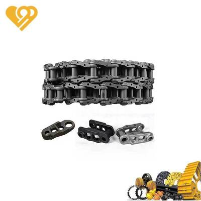 کیفیت OEM کیفیت سنگین وظیفه قطعات زیربنای Excavator Komatsu PC200-1 ردیاب لینک ردیاب زنجیره مونتاژ تضمین پشتیبانی شده کارخانه