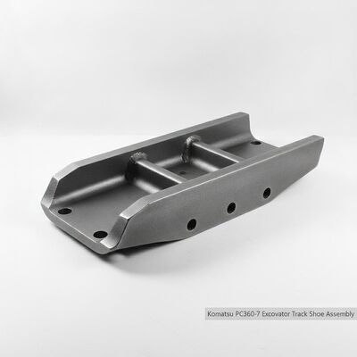 کیفیت Komatsu PC360-7 Excavator Track Shoe Assembly ساخت 23MnB فولادی سه گانه گروسر 216mm Pitch زیربنای قطعات کارخانه